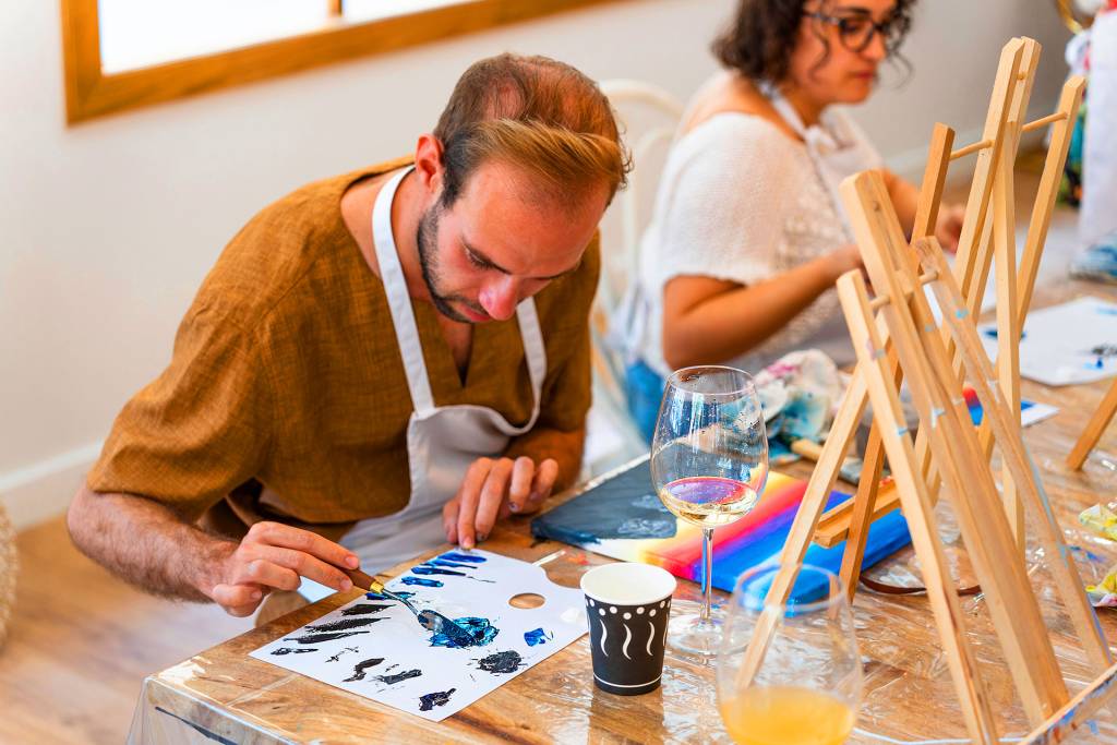 Brush Away Stress with a Fun-Filled Art Event