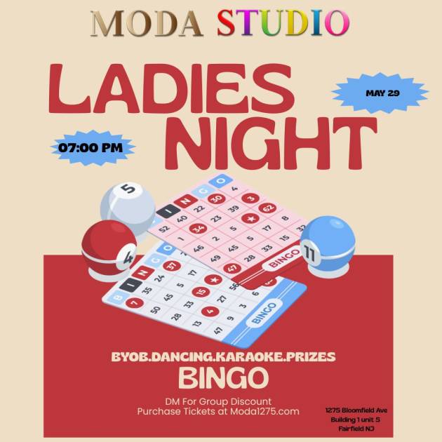 Ladies BINGO Night FRIDAY May 29th 7pm